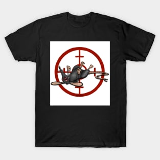 NIGHT RATS STUDIOS Rat Target Logo T-Shirt